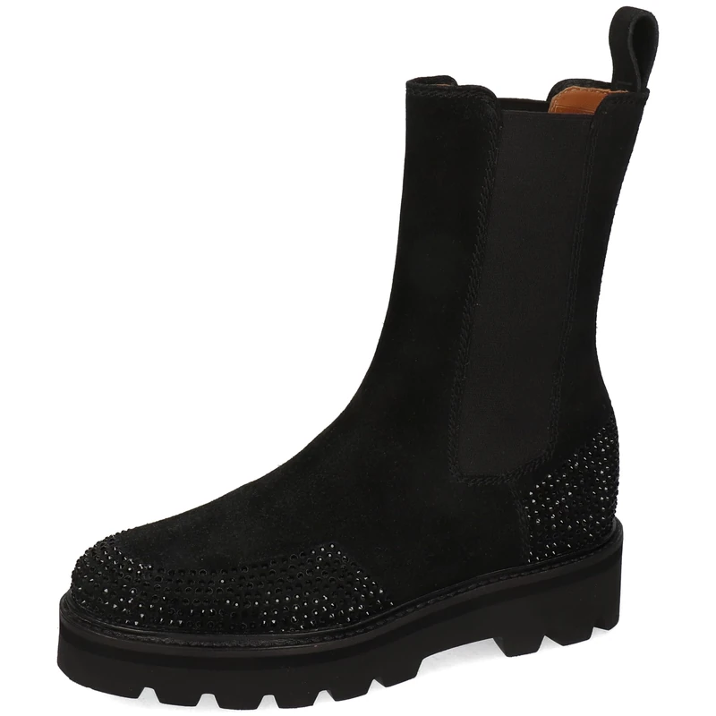 Melvin & Hamilton Women's Leonie 24 Chelsea Boot, Black, 6.5 UK