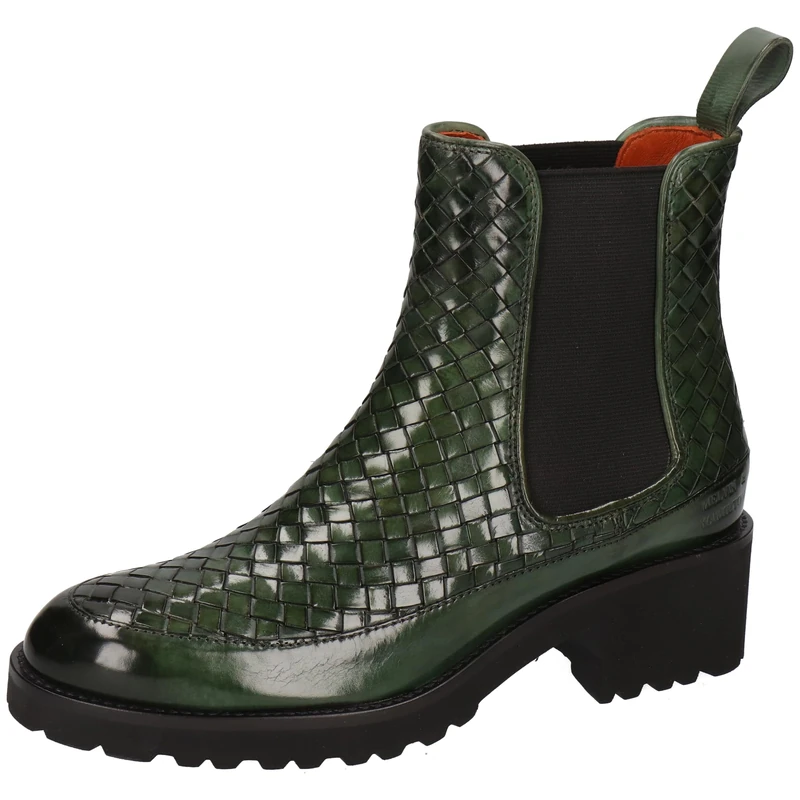 Melvin & Hamilton Women's Abigail 1 Chelsea Boot, Green, 6.5 UK