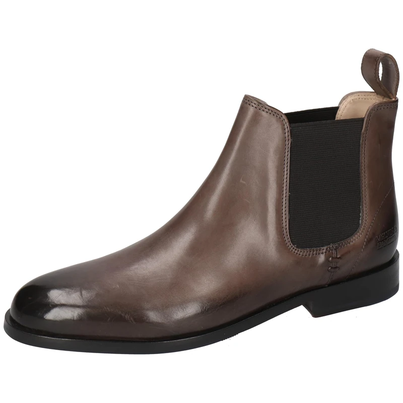 Melvin & Hamilton Women's Susan 10 Chelsea Boot, Grey, 6 UK