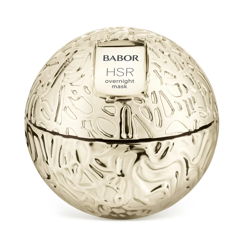 BABOR HSR LIFTING Overnight Mask, anti-wrinkle facial care, anti-ageing cream mask for all skin types, with vitamin E, argan and almond oil, plant peptides, smooth and radiant skin, vegan, 1x50 ml - Image 1