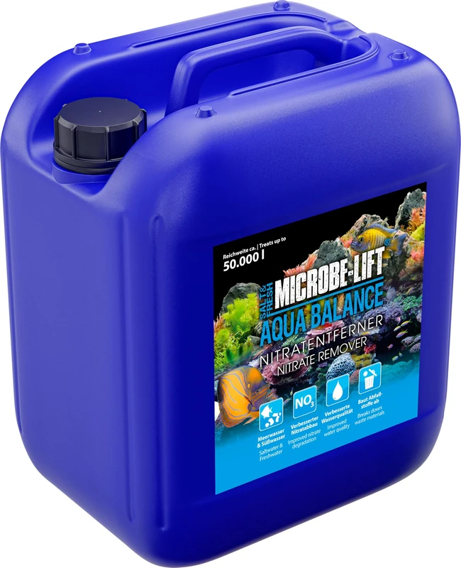 Nitrate remover aquarium – ARKA Aqua Balance 5000 ml – biologically reduces nitrate, algae & water cloudiness – supports stable water quality & fish health – for freshwater & marine tanks