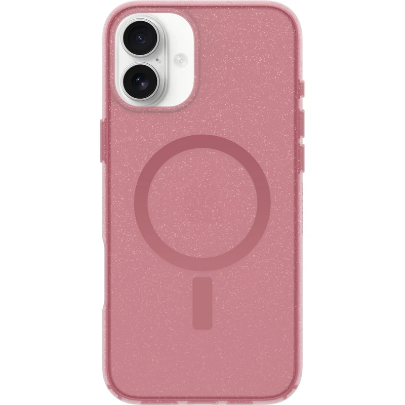 OtterBox iPhone 16 Plus Symmetry Series Clear Case - Foxberry Pink