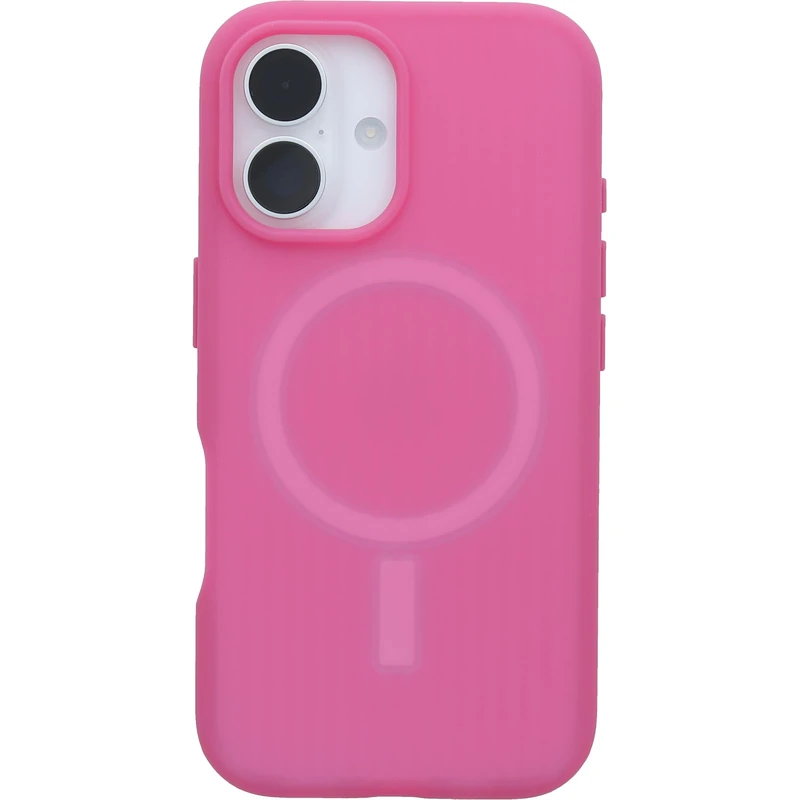 OtterBox iPhone 16 Symmetry Series Soft Touch for MagSafe - Foxberry Pink