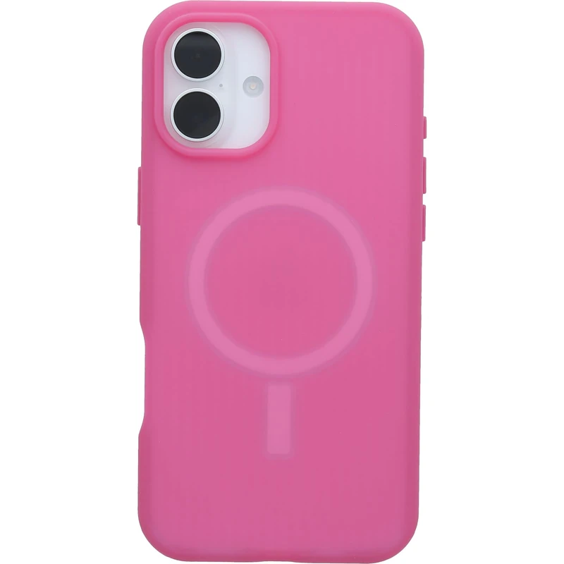 OtterBox iPhone 16 Plus Symmetry Series Soft Touch for MagSafe - Foxberry Pink