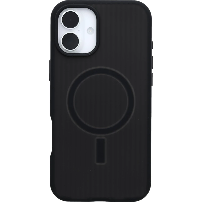 OtterBox Symmetry Series Soft Touch for MagSafe for iPhone 16 Plus - Dark Echo (Black)