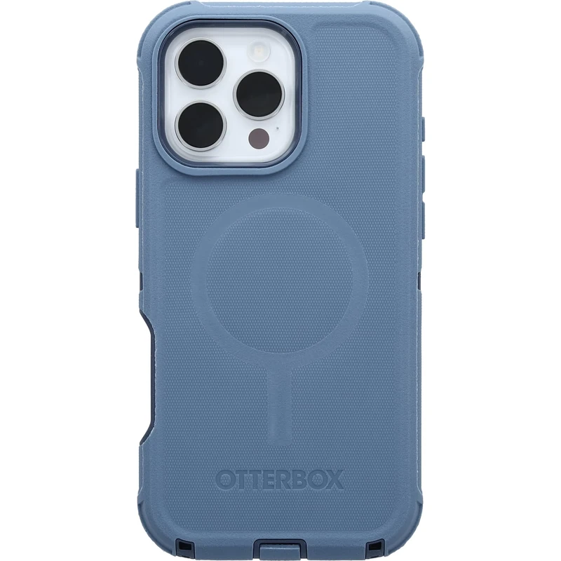 OtterBox Defender Series MagSafe Case for iPhone 16 Pro Max, Shockproof, Drop Proof, Ultra-Rugged, Protective Case, 7x Tested to Military Standard, Blue, Non-Retail Packaging