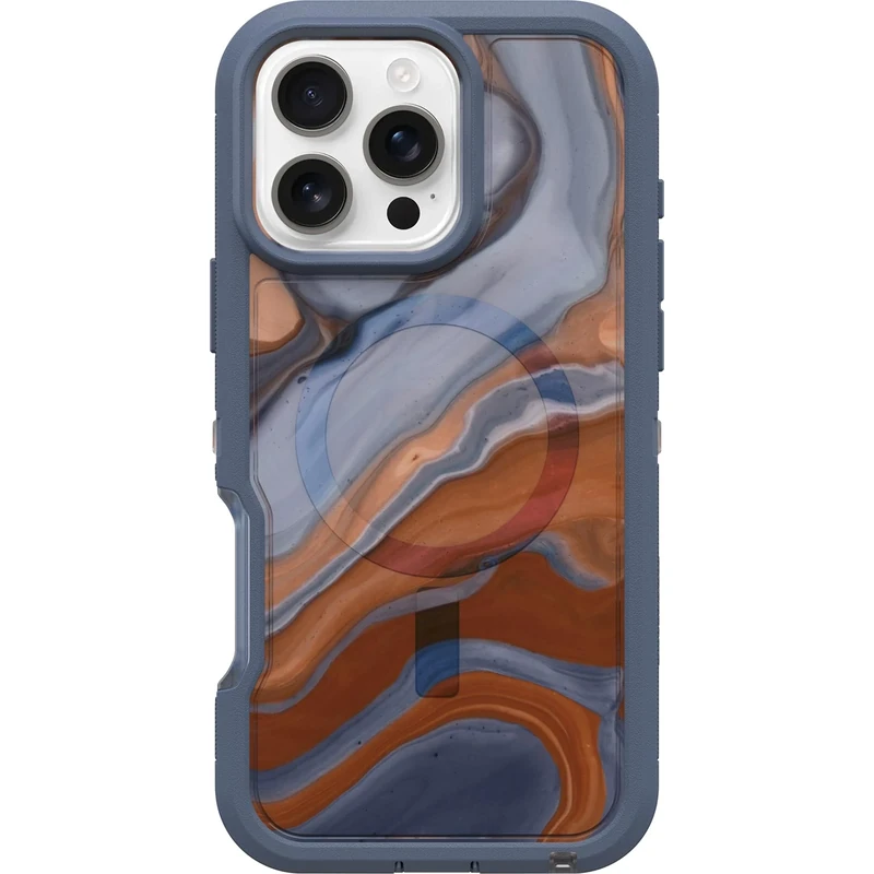 OtterBox iPhone 16 Pro Max Defender Series XT Clear Case - High Desert Marble