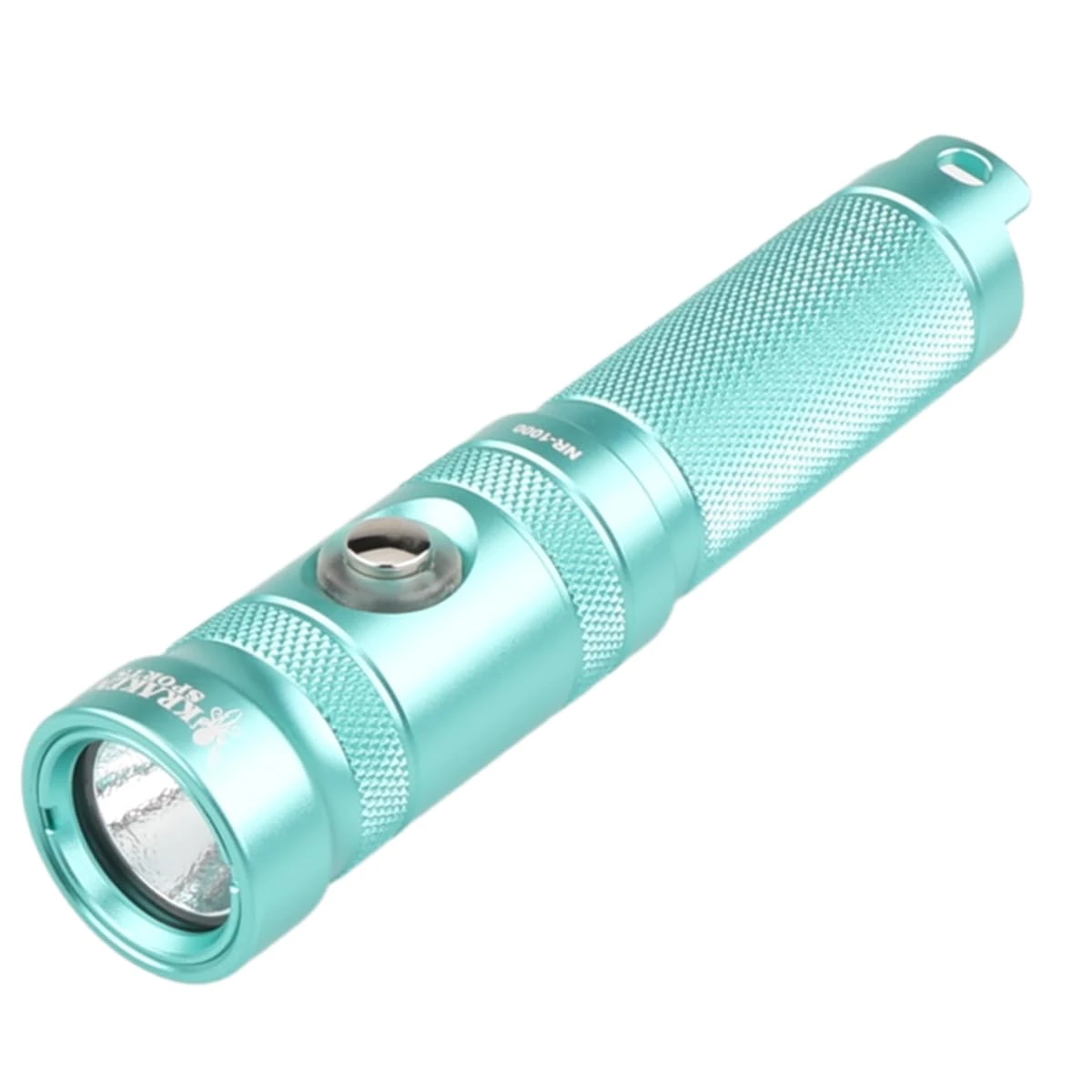 Kraken Sports NR-1000 Back Up Dive Light 1000 Lumens, 330ft/100m Depth Rating, 90 Minutes Burn Time at Full Power, Seafoam