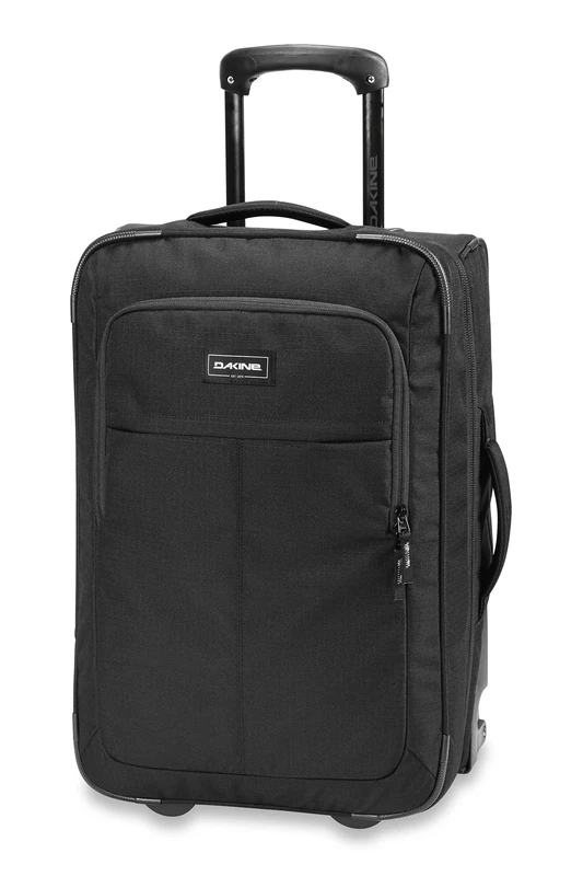 Dakine Carry On Suitcase on Wheels, Sturdy Trolley Suitcase, Spacious Main Compartment - Travel Bag, Suitcase, Black/White, 42 Liter, 42 Litre Wheeled Bag - Image 1