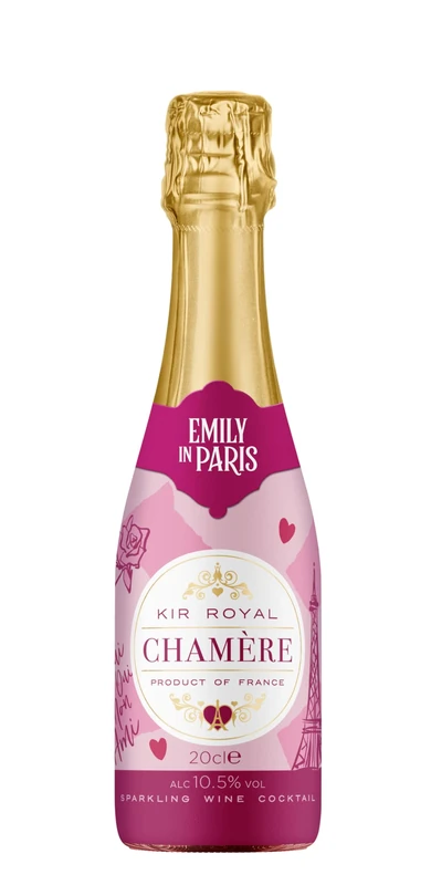 Chamère Kir Royal, Emily in Paris - 6x200mL - Image 1