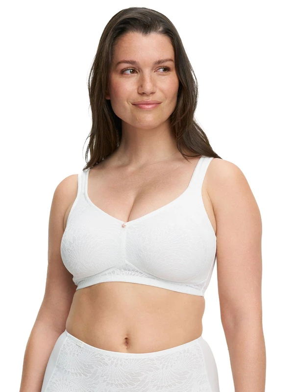 Susa Women's Sevilla Bra, Opaque, Ivory (RAL 1013), 36B