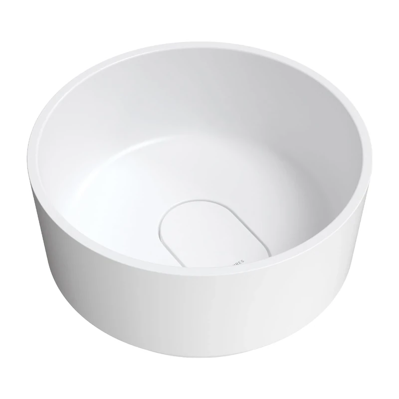 Omnires CADENCER420BM Cadance M+ -White matt-CADANCER420BM Bathroom Sink Made of Composite Cadence M matt-CADENCER420BM