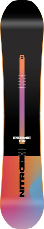 Nitro Snowboards Men's Prime Chroma CAM-Out BRD'25, Allmountainboard, Directional, Flat-Out Rocker, All-Terrain, Mid-Wide, 164w