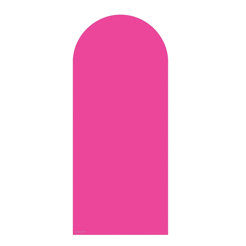 Star Cutouts XQ013 Bright Pink Sailboard Backdrop Cardboard Cutout 185cm – Party Background, Event Display & Photo Backdrop