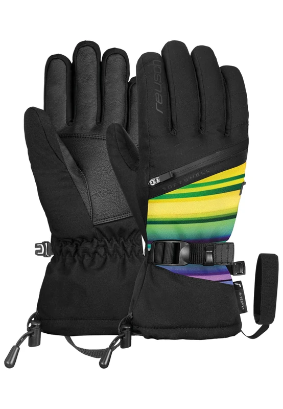 Reusch Demi R-TEX® XT Extra Warm, Waterproof, Windproof and Breathable Winter Gloves, Finger Gloves, Snow Gloves, Ski Gloves for Women