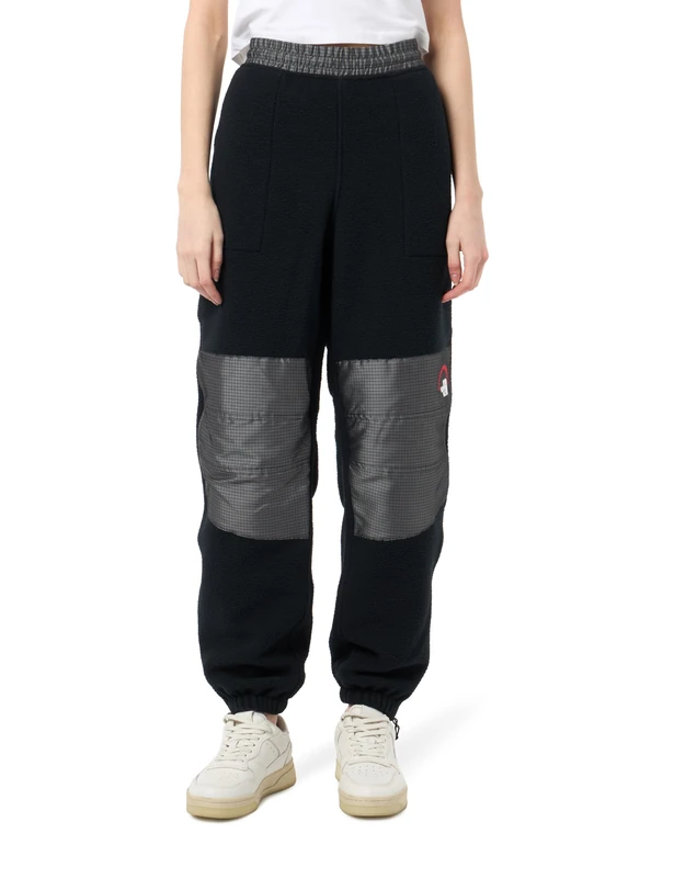 The North Face Women's Retro Denali Pants, TNF Black/Moonstone Gre, M