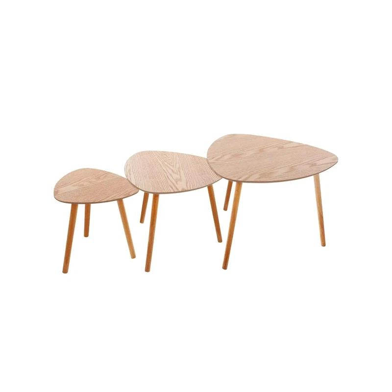 Wintem 3 x Beige Coffee Tables, ND - Image 1