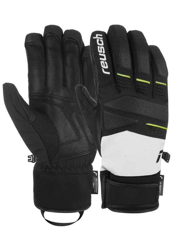 Reusch Thunder R-TEX® XT Warm, Waterproof, Windproof and Breathable Unisex Winter Gloves, Finger Gloves, Snow Gloves, Ski Gloves for Men and Women