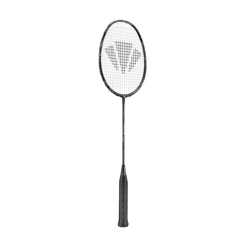 Carlton Velocitex V200 Badminton Racket, Dark Green/Black (Matt)