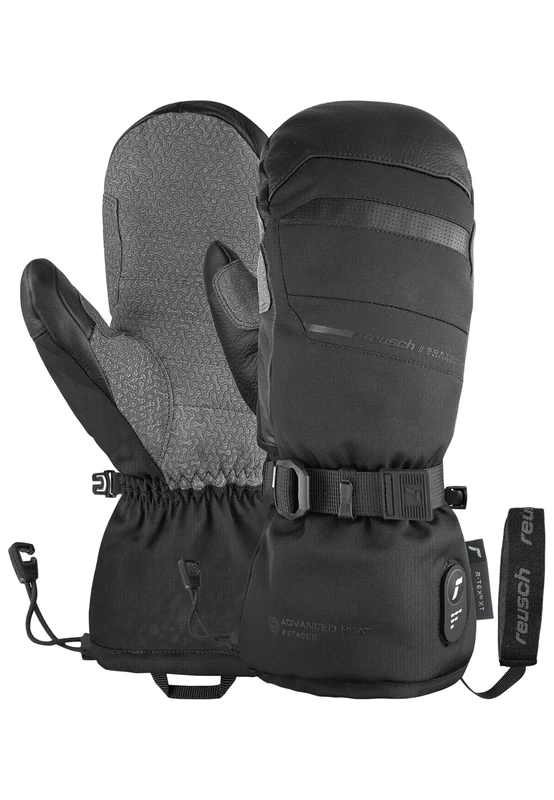 Reusch Advanced Heat R-TEX XT Mitten Warm, Waterproof, Windproof and Breathable Unisex Mittens Winter Gloves Ski Gloves Mittens Men Women