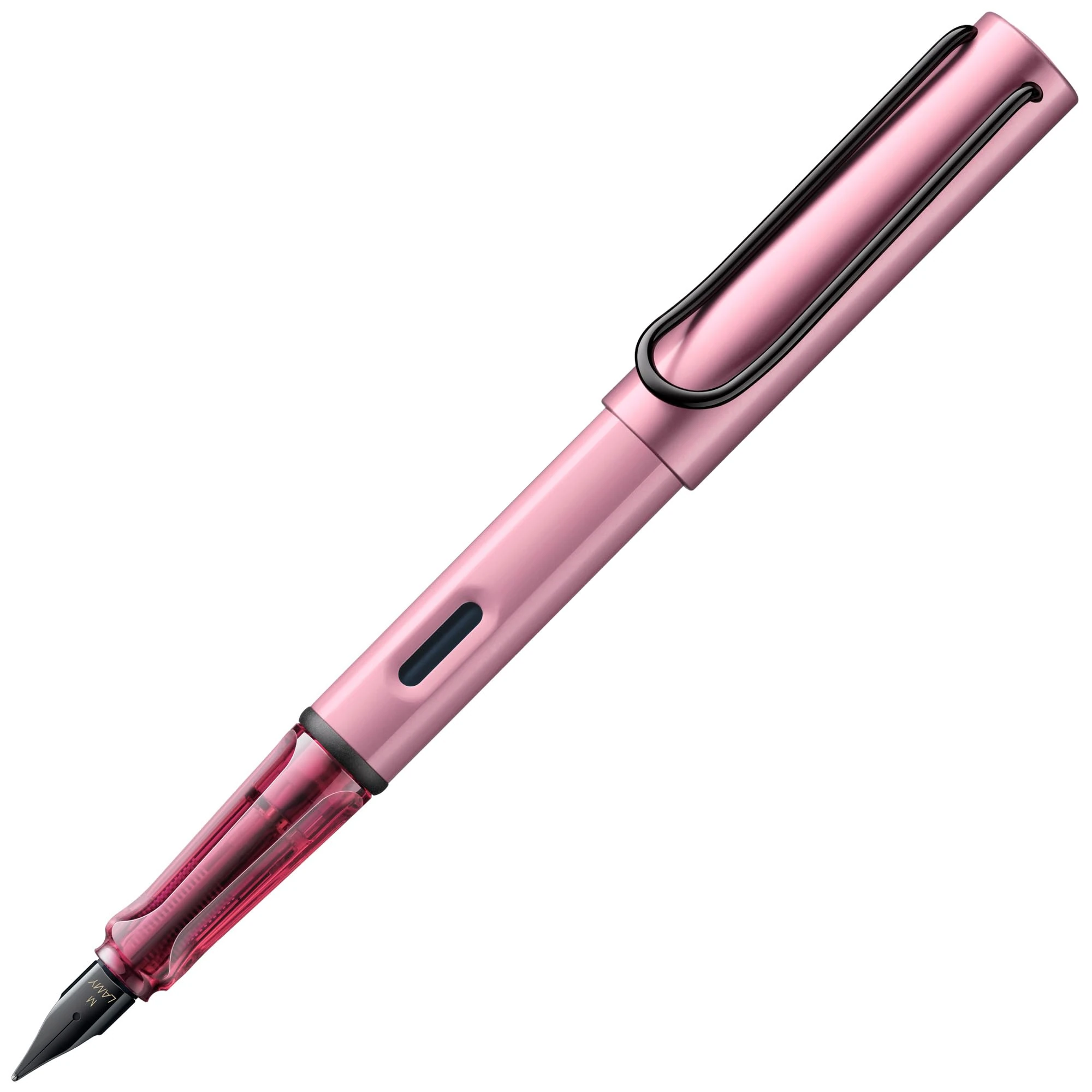 LAMY AL-star autumn pink - Fountain Pen with ergonomic grip & polished steel nib in size M - lightweight aluminum body - including LAMY T 10 blue cartridge - Right-Handed