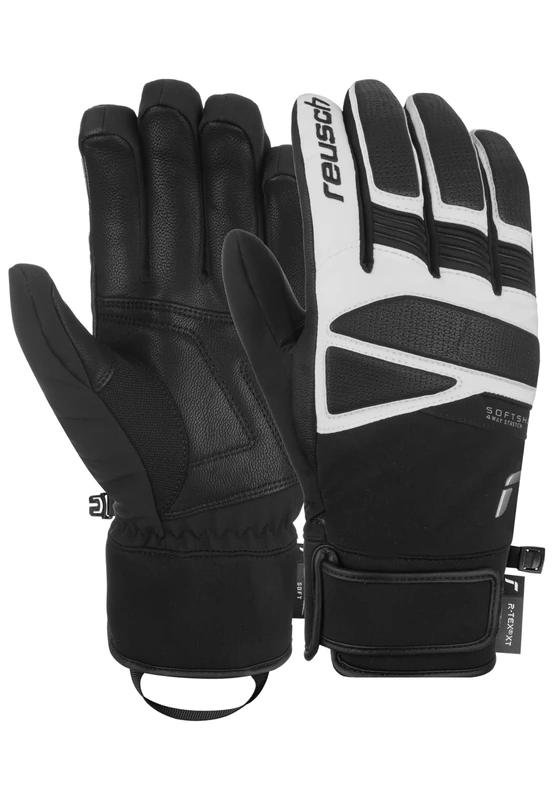 Reusch Thunder R-TEX® XT Warm, Waterproof, Windproof and Breathable Unisex Winter Gloves, Finger Gloves, Snow Gloves, Ski Gloves for Men and Women