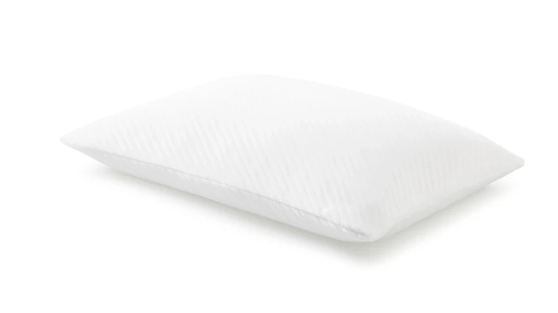TEMPUR Prima Medium Pillow 74cm x 50cm Featuring ReNew Material made from a blend of repurposed Material, White