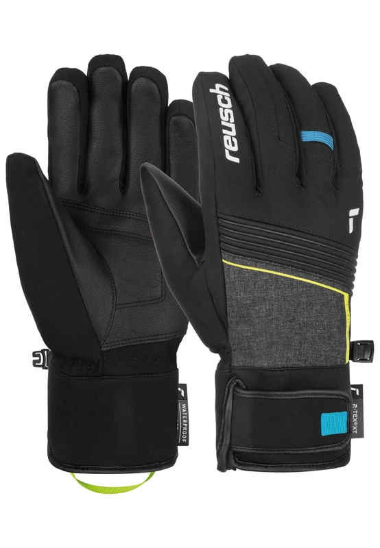 Reusch Louis R-TEX® XT warm, waterproof, windproof and breathable unisex winter gloves, finger gloves, snow gloves, ski gloves for men and women