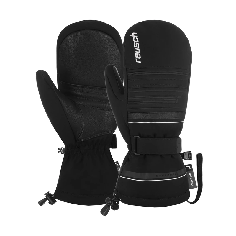 Reusch Conan R-TEX® XT Mitten Warm, Waterproof, Windproof and Breathable Unisex Mittens Winter Gloves Snow Gloves Ski Gloves for Men and Women