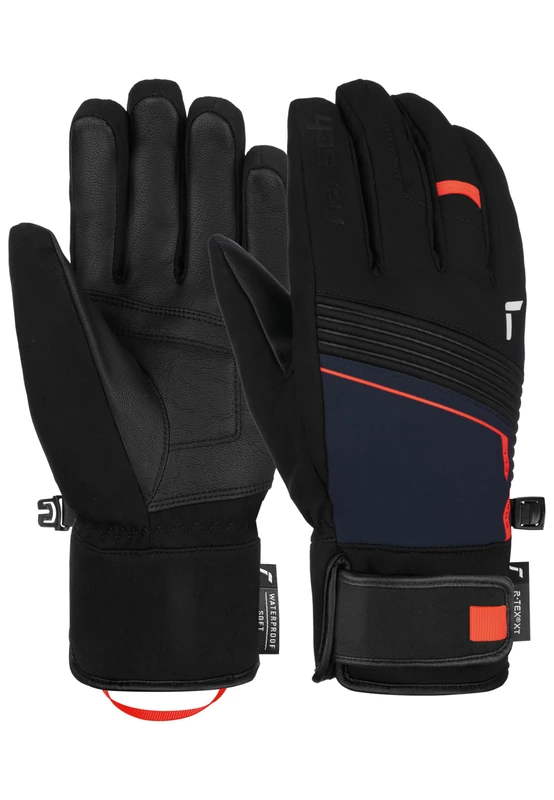 Reusch Louis R-TEX® XT warm, waterproof, windproof and breathable unisex winter gloves, finger gloves, snow gloves, ski gloves for men and women