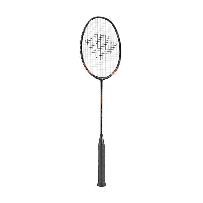 Carlton GP-X 83 Badminton Racket, Black/Hotmelt Black (Matt)/Orange