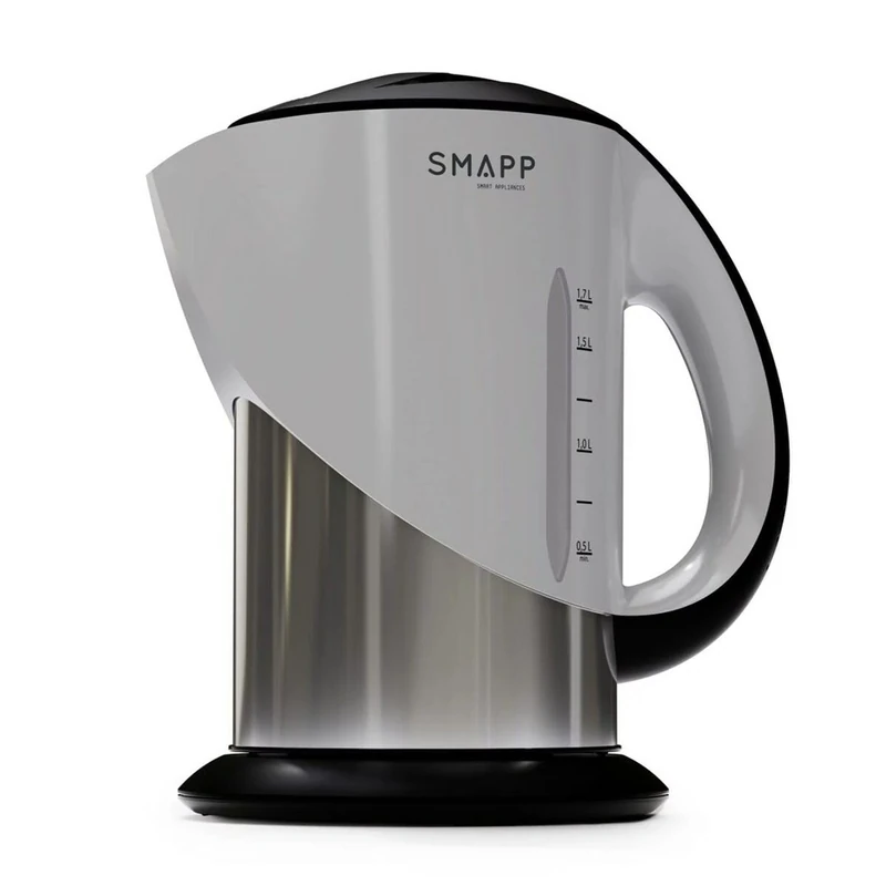 SMAPP Kettle 442.3 Black Graphite Silver Stainless Steel 2200 W 1.7 L - Image 1