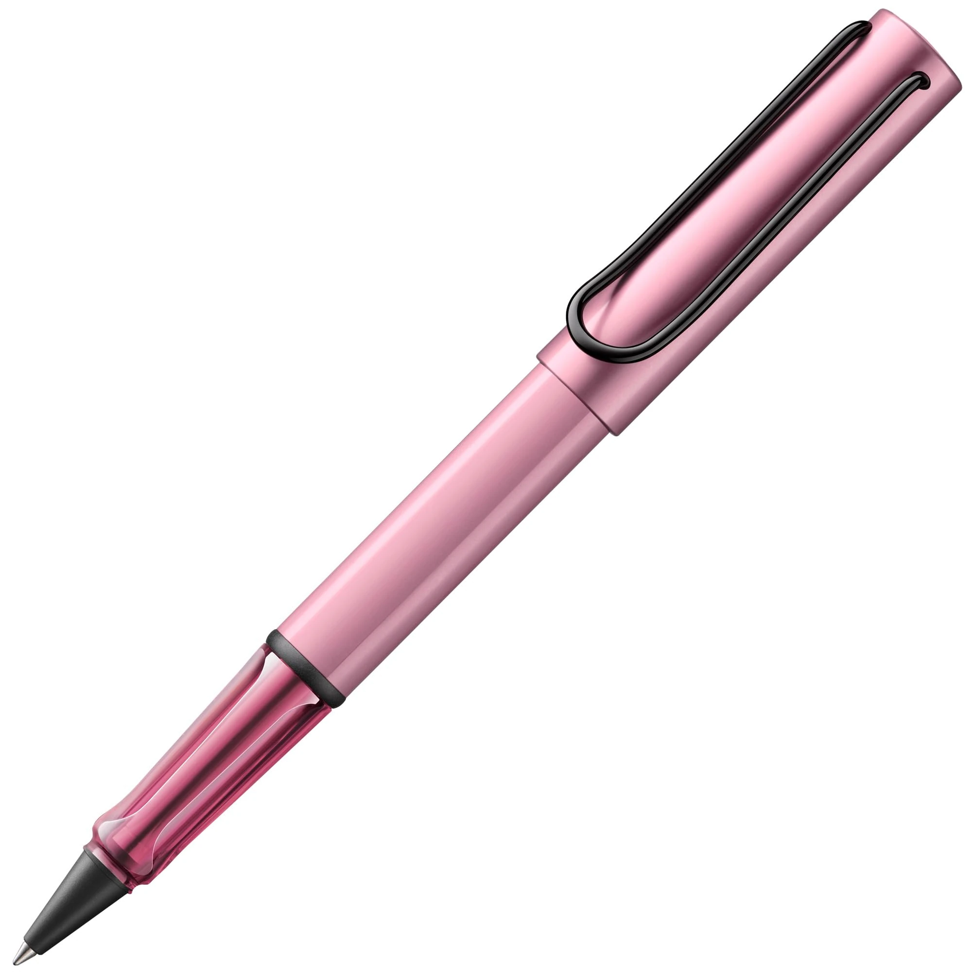 Lamy AL-star autumn pink - Rollerball Pen pen with transparent, ergonomic grip & line width M - lightweight aluminum body - including rollerball refill M 63 in black