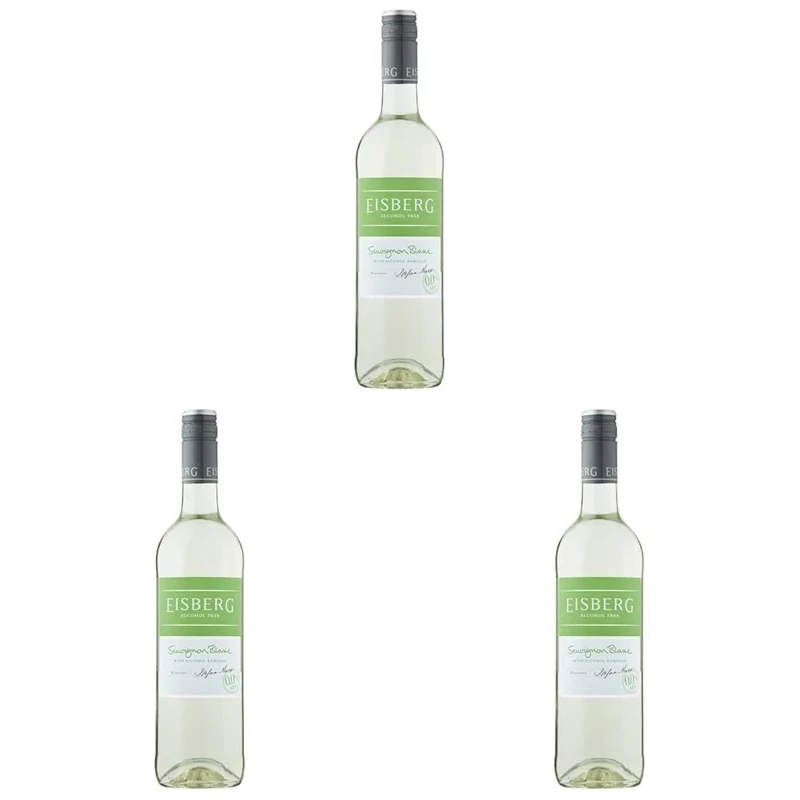 Eisberg Alcohol Free Sauvignon Blanc Wine 75 cl (Case of 6) (Pack of 3)