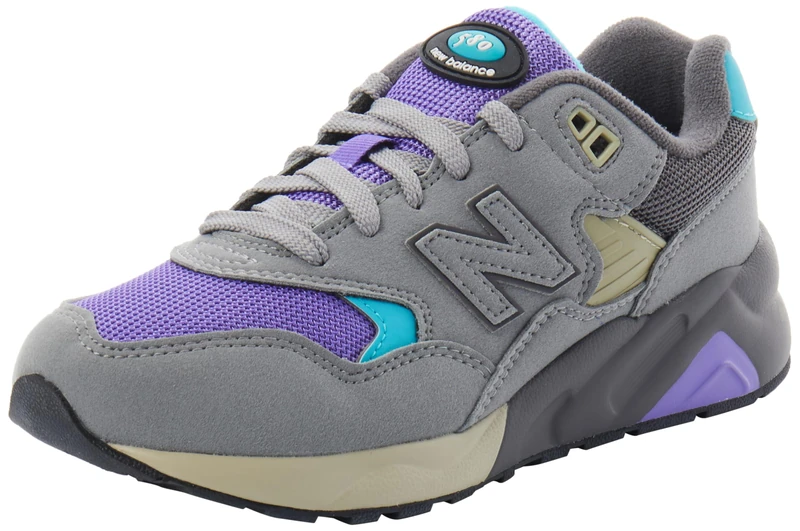New Balance GC580VA 580 Men Grey/Purple UK 4 - Image 1