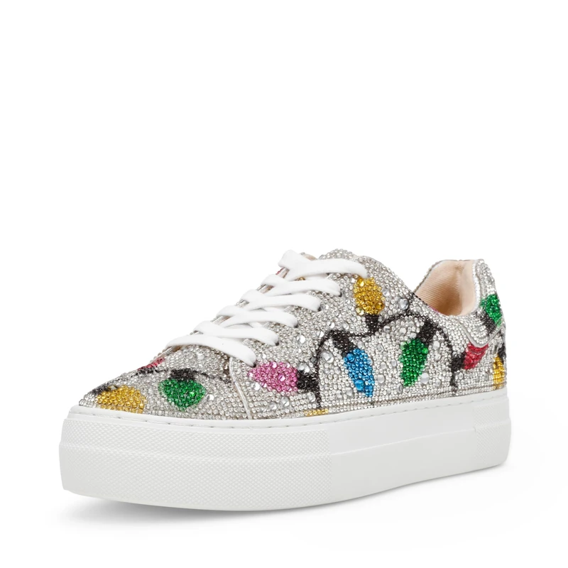 Betsey Johnson Women's Sidny Rhinestone Platform Sneaker