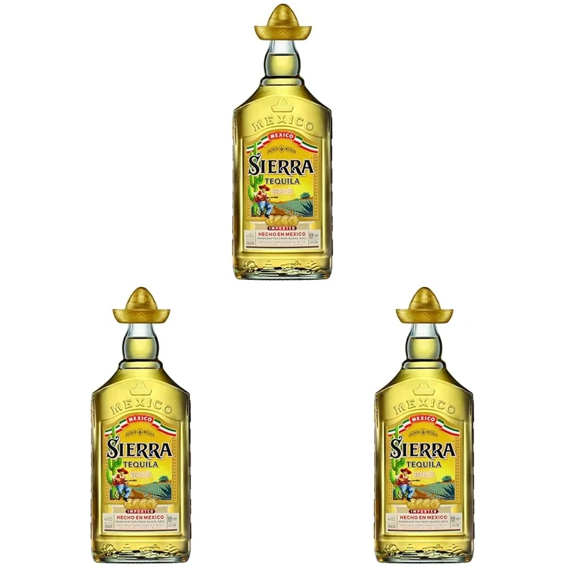 Sierra Tequila, Reposado 70cl (Pack of 3)