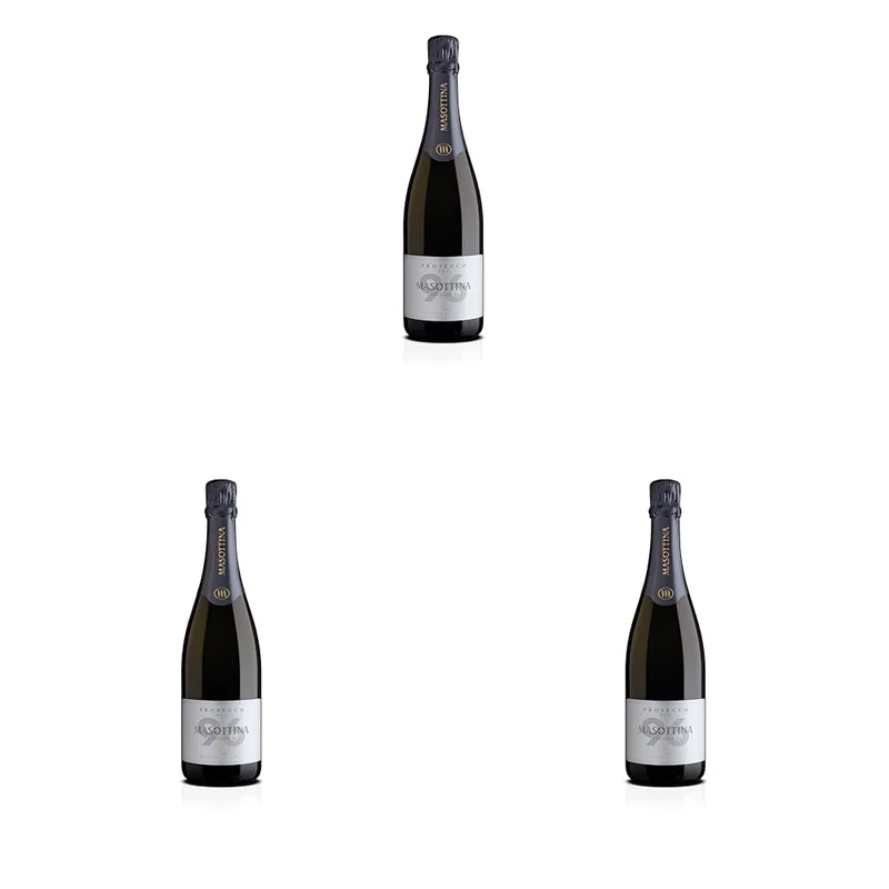 Masottina Prosecco Brut NV, Veneto, Italy 75cl (Pack of 3)