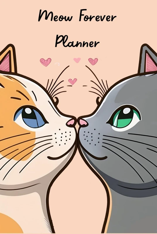 Meow Forever Planner: Deluxe Version - Mexico Calendar