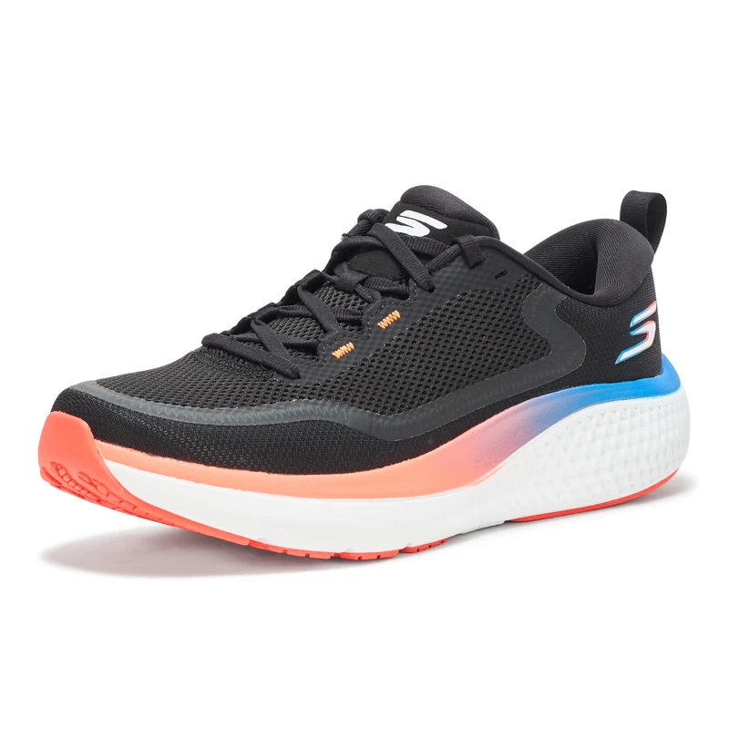 Skechers Men's Go Run Supersonic Max Trainers, Black multi, 6.5 UK