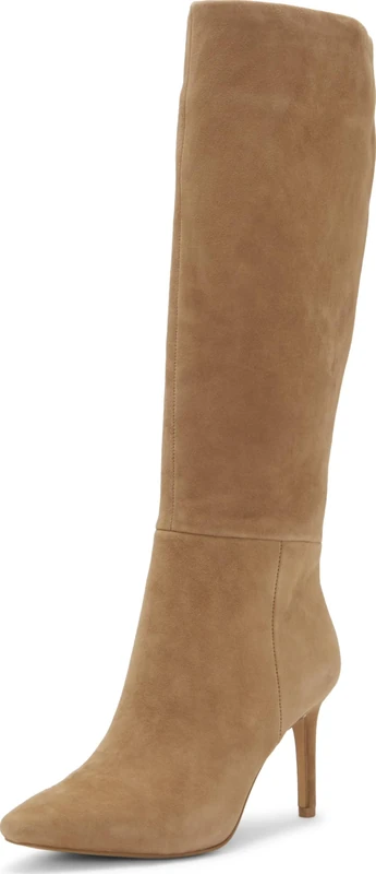 Vince Camuto Women's Arendie Knee-high Boot, Sandy Brown Suede, 3 UK