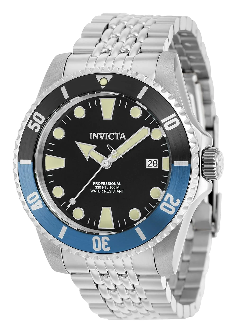 Invicta Pro Diver Stainless Steel Men's Automatic Watch - 44mm