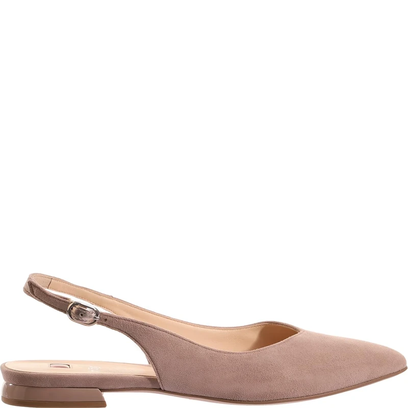 HOGL Mona Taupe - Austrian Quality Women's Flat Shoes