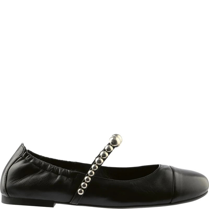 HÖGL Women's Sabrina Ballet Flat, Black, 5 UK