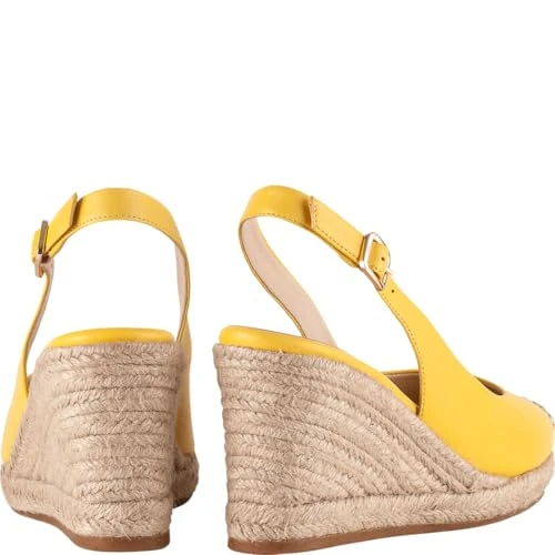 HÖGL Women's Summer Clog, Lemon, 4 UK