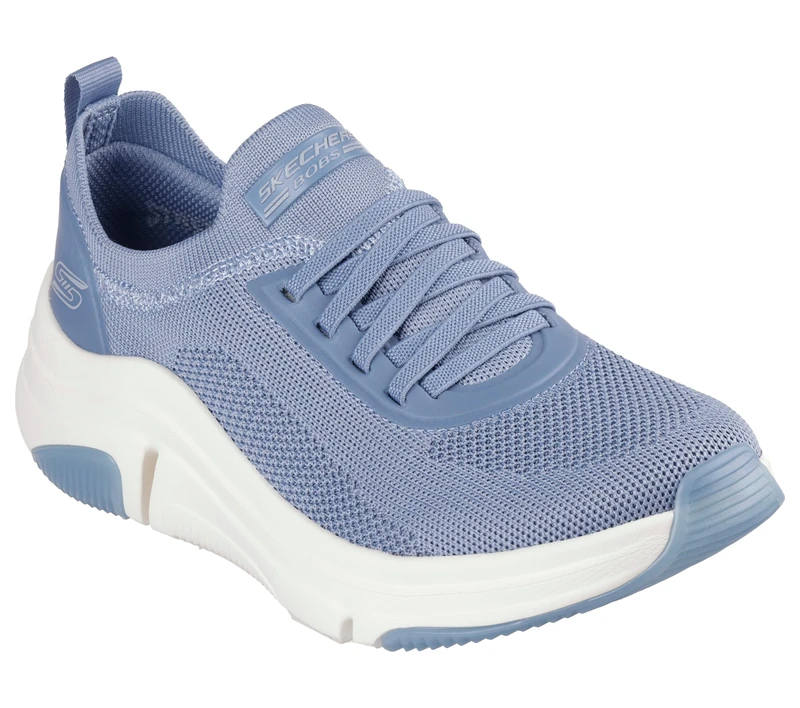 Skechers Women's Bobs Sparrow Flex Instant Clout Slip-On Sneakers, Slate Knit, 4.5 UK - Image 1