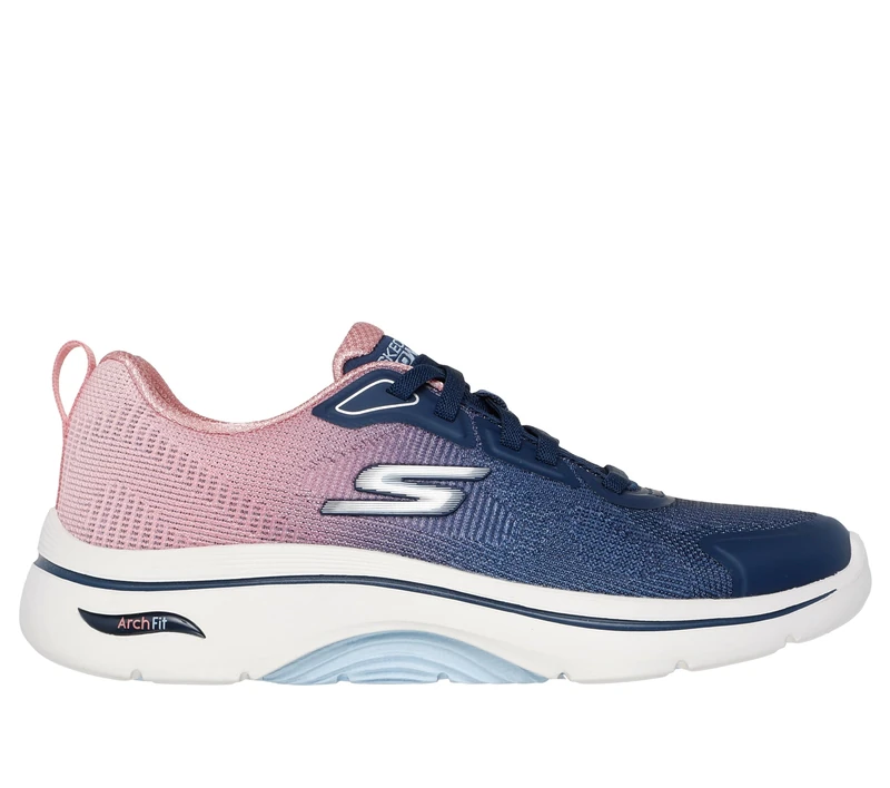 Skechers Women's Go Walk Arch Fit 2.0 Meredith - Navy/Pink