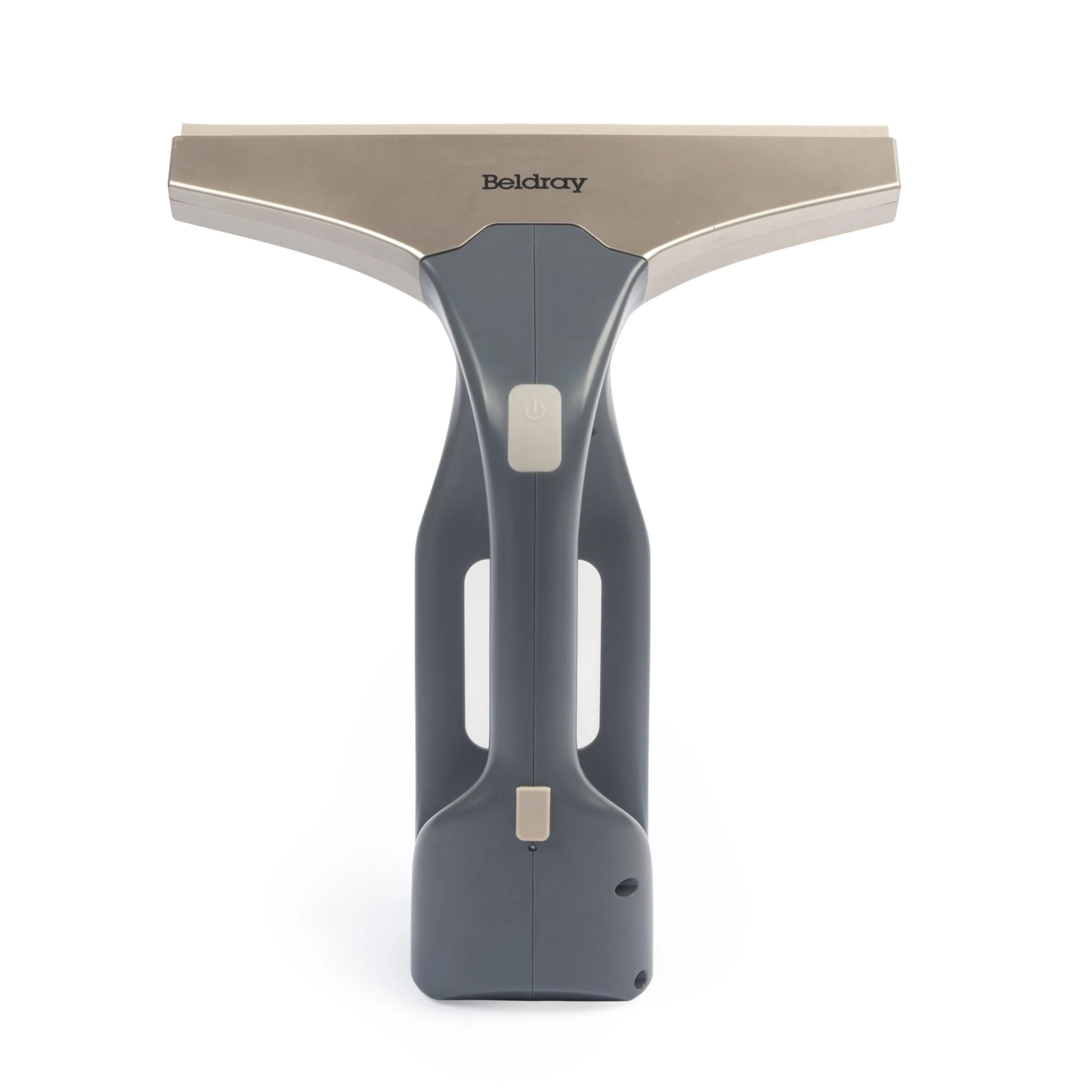 Beldray Cordless Window Vacuum Plus – Handheld & Rechargeable Vac for Streak Free Windows, Mirrors & Glass Cleaning, 100 ml Removable Water Tank, Includes Spray Bottle & Wipe Pad, Titanium, BEL01985