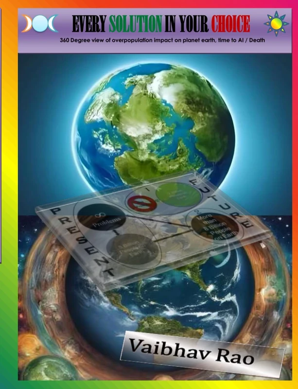 EVERY SOLUTION IN YOUR CHOICE: 360 Degree view of overpopulation impact on planet earth, time to AI / Death - Image 1