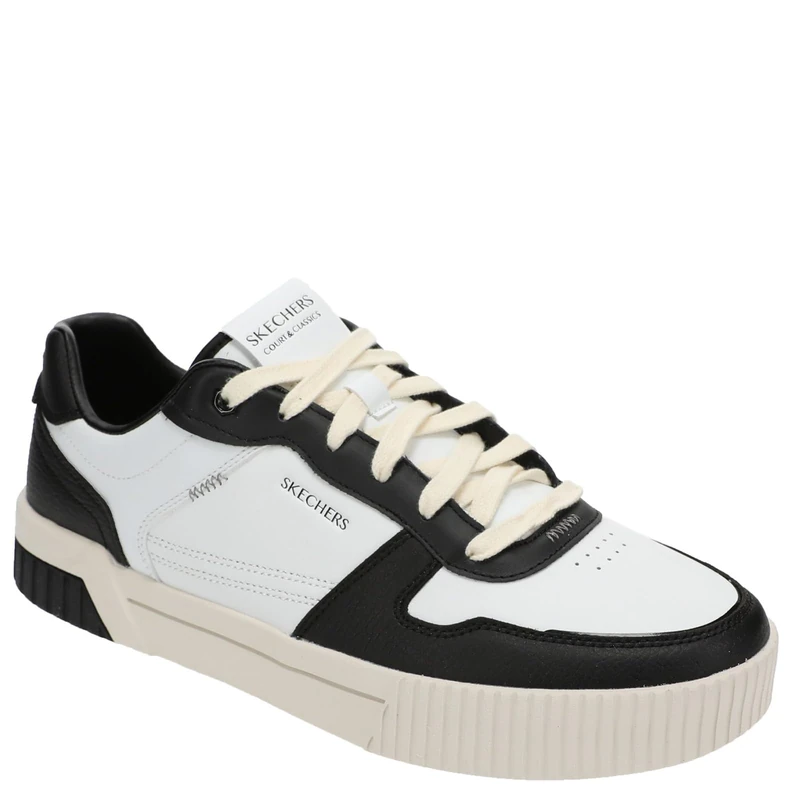 Skechers Men's Jade STRANE Trainer, White, 8.5